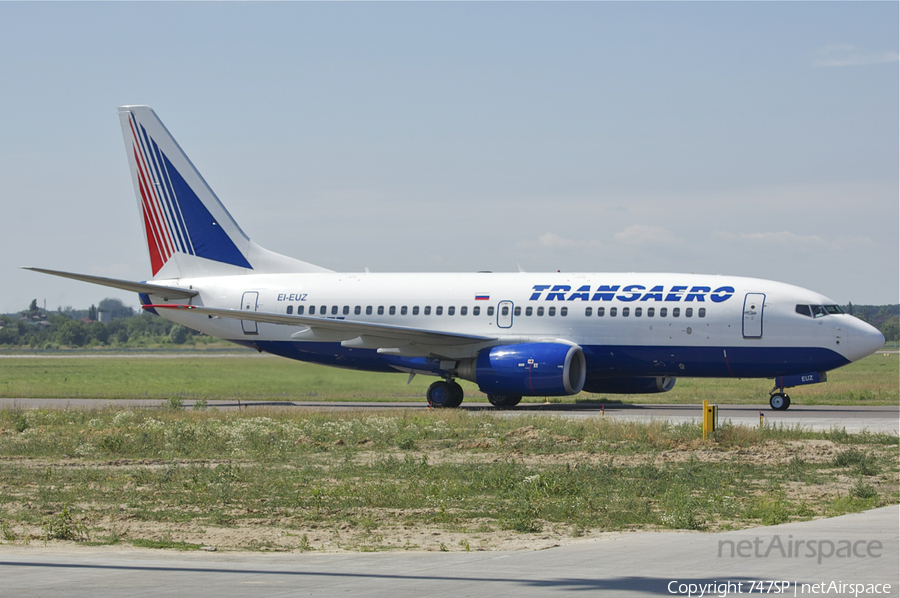 Transaero Airlines Boeing 737-7Q8 (EI-EUZ) | Photo 53534