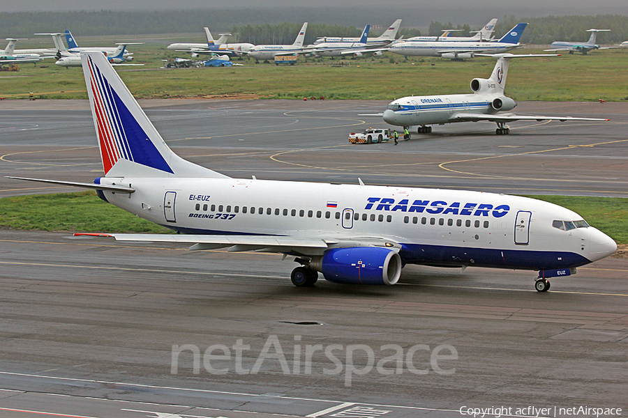 Transaero Airlines Boeing 737-7Q8 (EI-EUZ) | Photo 387865