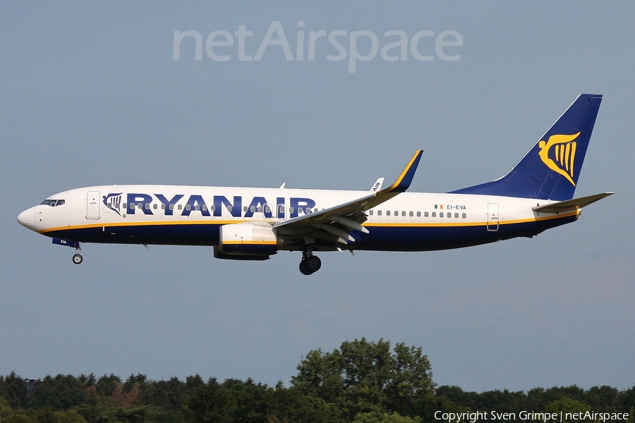 Ryanair Boeing 737-8AS (EI-EVA) | Photo 378296