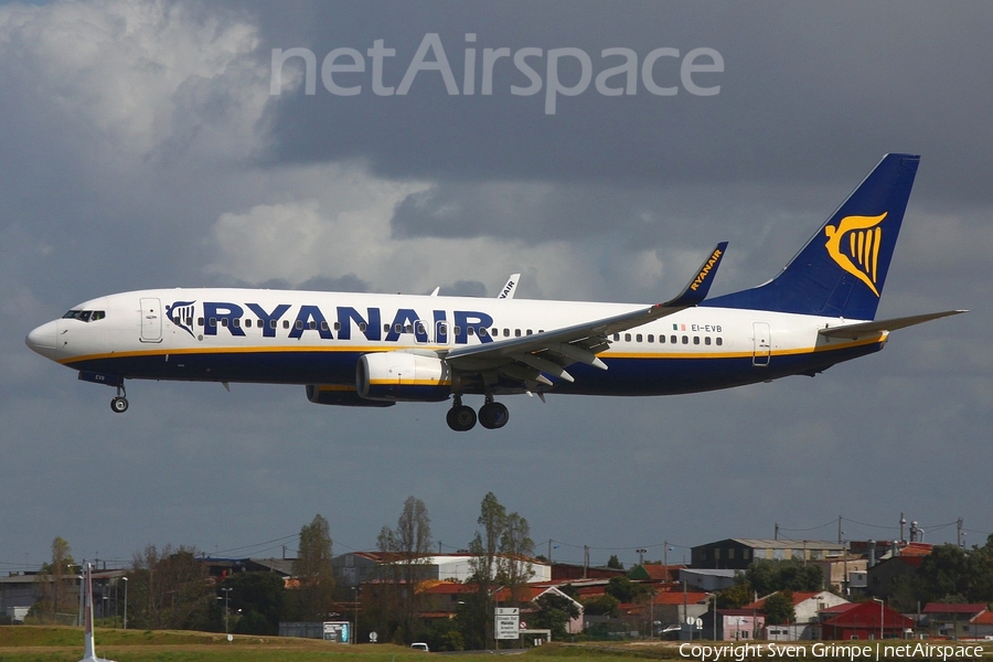 Ryanair Boeing 737-8AS (EI-EVB) | Photo 314232