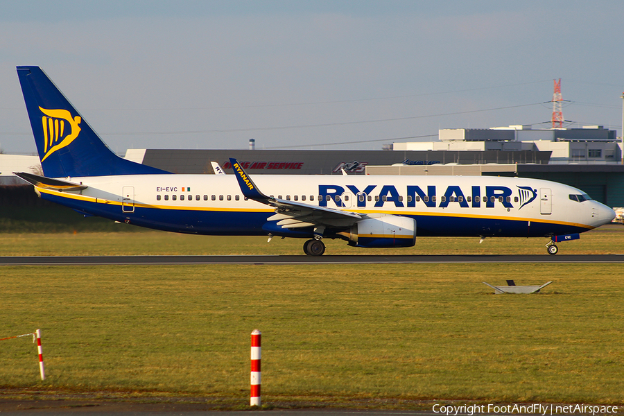 Ryanair Boeing 737-8AS (EI-EVC) | Photo 148186