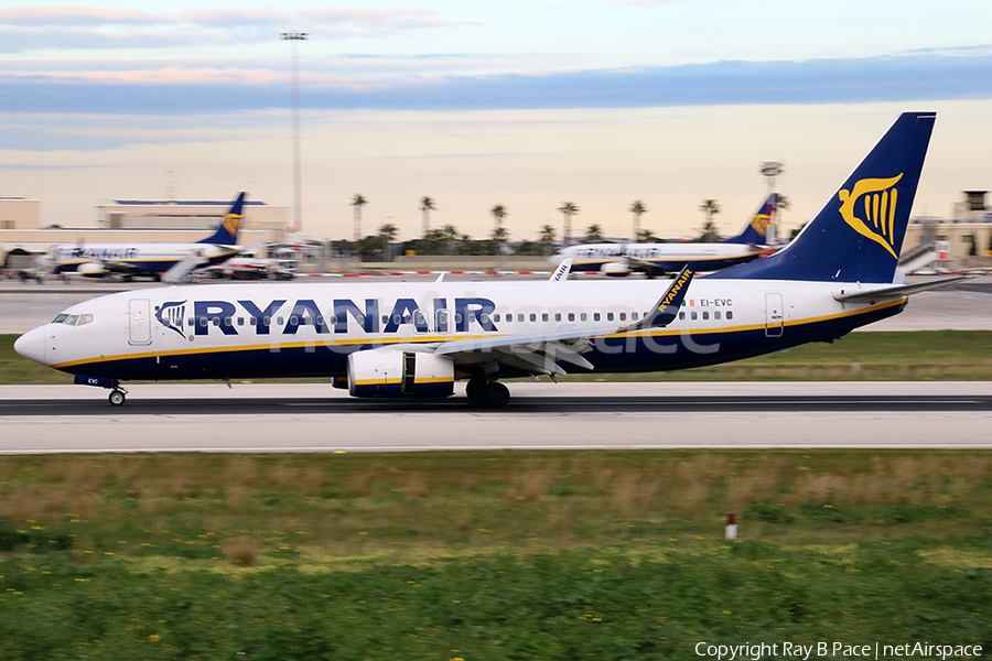 Ryanair Boeing 737-8AS (EI-EVC) | Photo 288066