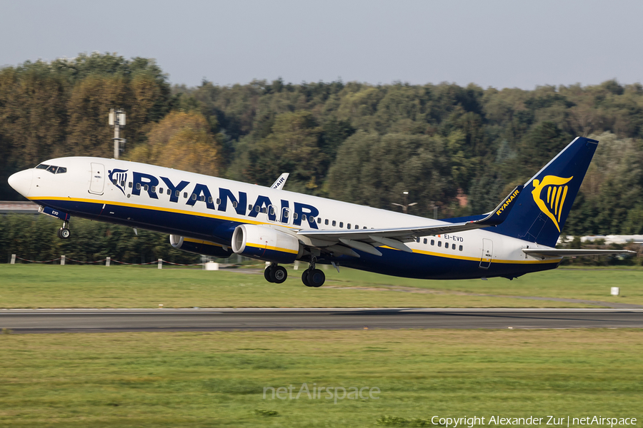 Ryanair Boeing 737-8AS (EI-EVD) | Photo 127993