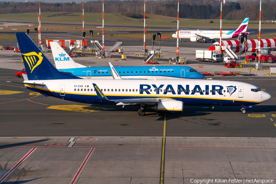Ryanair Boeing 737-8AS (EI-EVE) | Photo 667425