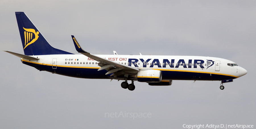 Ryanair Boeing 737-8AS (EI-EVF) | Photo 359667
