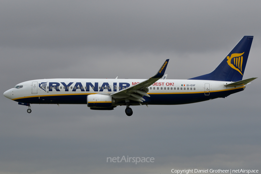 Ryanair Boeing 737-8AS (EI-EVF) | Photo 99523