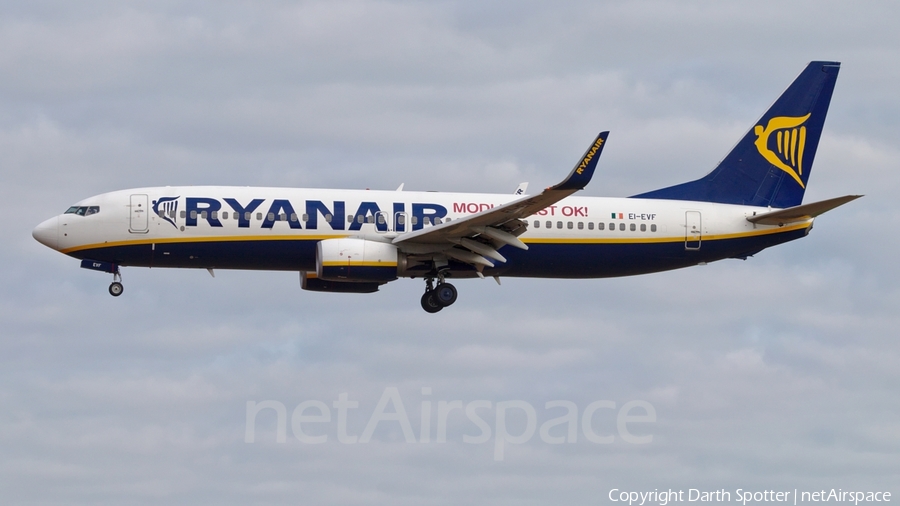 Ryanair Boeing 737-8AS (EI-EVF) | Photo 197203