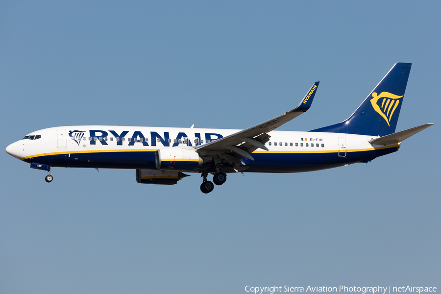 Ryanair Boeing 737-8AS (EI-EVF) | Photo 502468