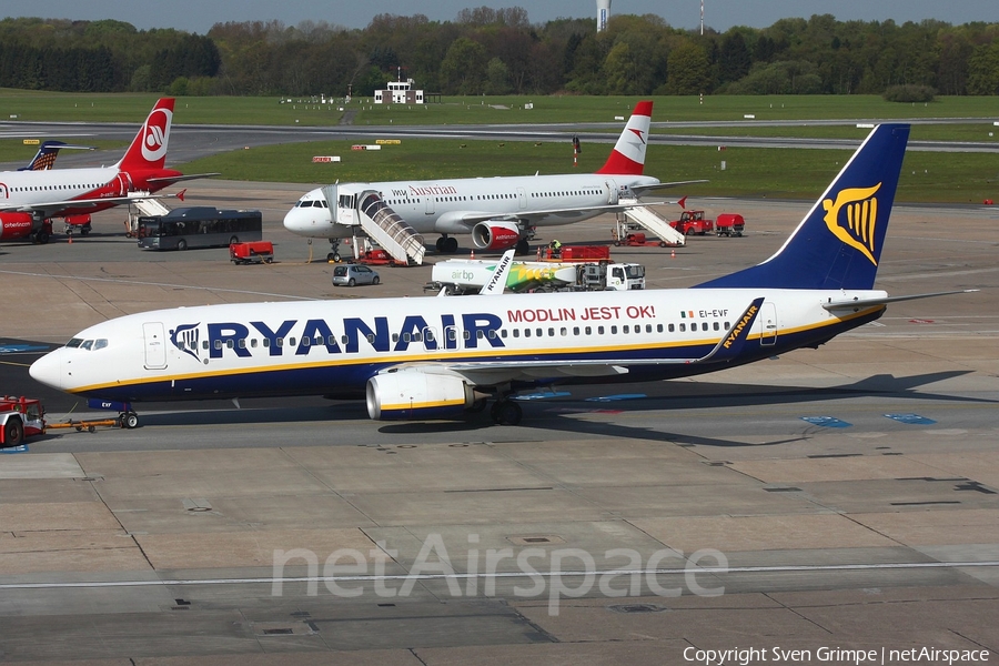Ryanair Boeing 737-8AS (EI-EVF) | Photo 107538