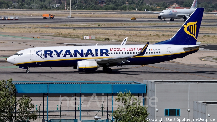 Ryanair Boeing 737-8AS (EI-EVF) | Photo 236122