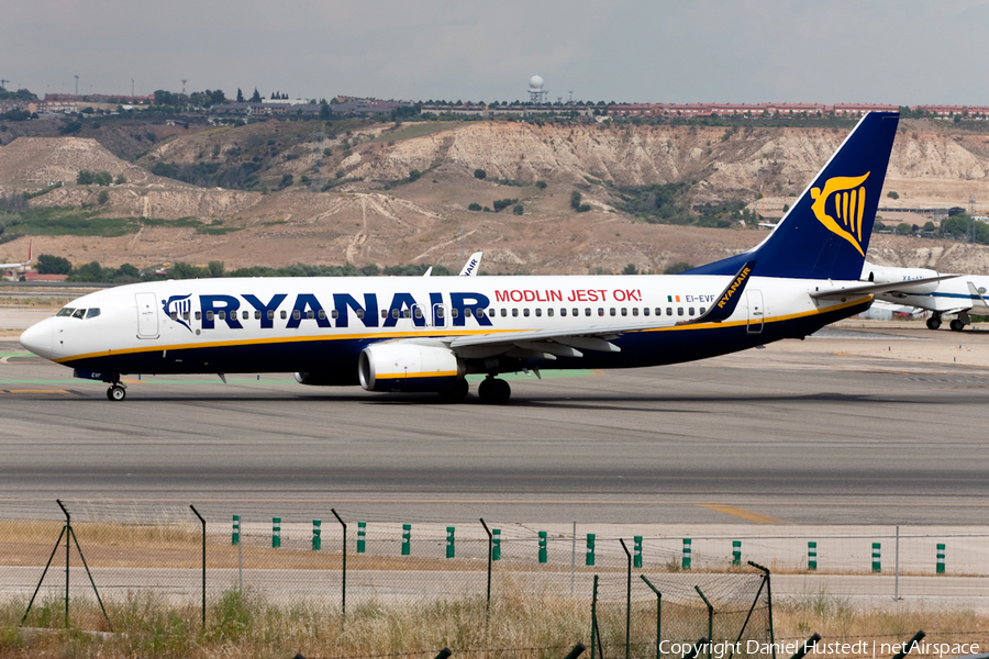 Ryanair Boeing 737-8AS (EI-EVF) | Photo 635919
