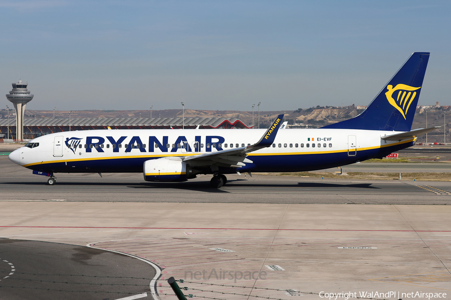 Ryanair Boeing 737-8AS (EI-EVF) | Photo 669464