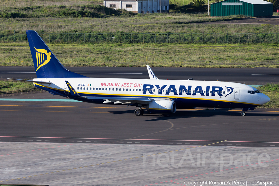 Ryanair Boeing 737-8AS (EI-EVF) | Photo 314595