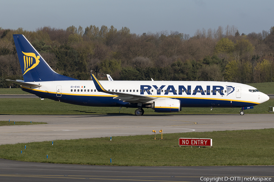 Ryanair Boeing 737-8AS (EI-EVG) | Photo 548424