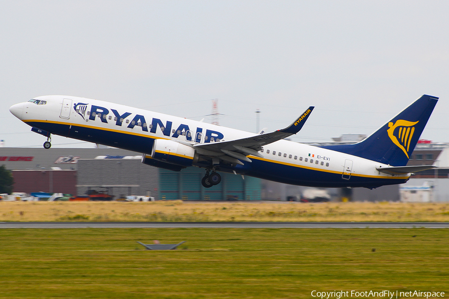 Ryanair Boeing 737-8AS (EI-EVI) | Photo 148033