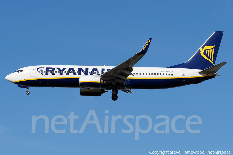 Ryanair Boeing 737-8AS (EI-EVI) | Photo 150861