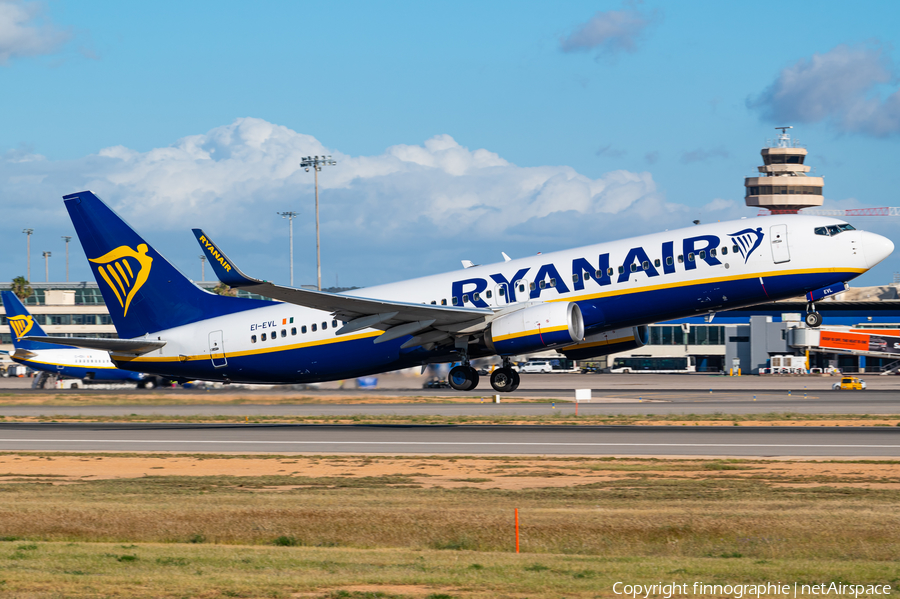 Ryanair Boeing 737-8AS (EI-EVL) | Photo 627674
