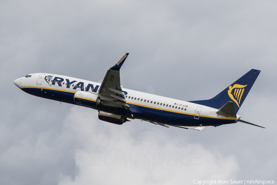 Ryanair Boeing 737-8AS (EI-EVM) | Photo 182768