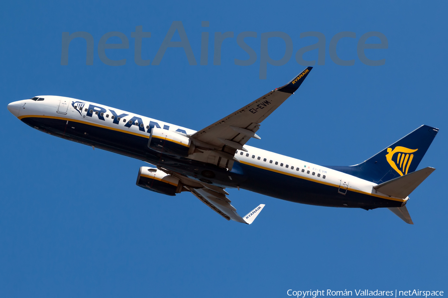 Ryanair Boeing 737-8AS (EI-EVM) | Photo 346960