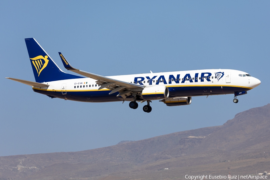 Ryanair Boeing 737-8AS (EI-EVN) | Photo 459949