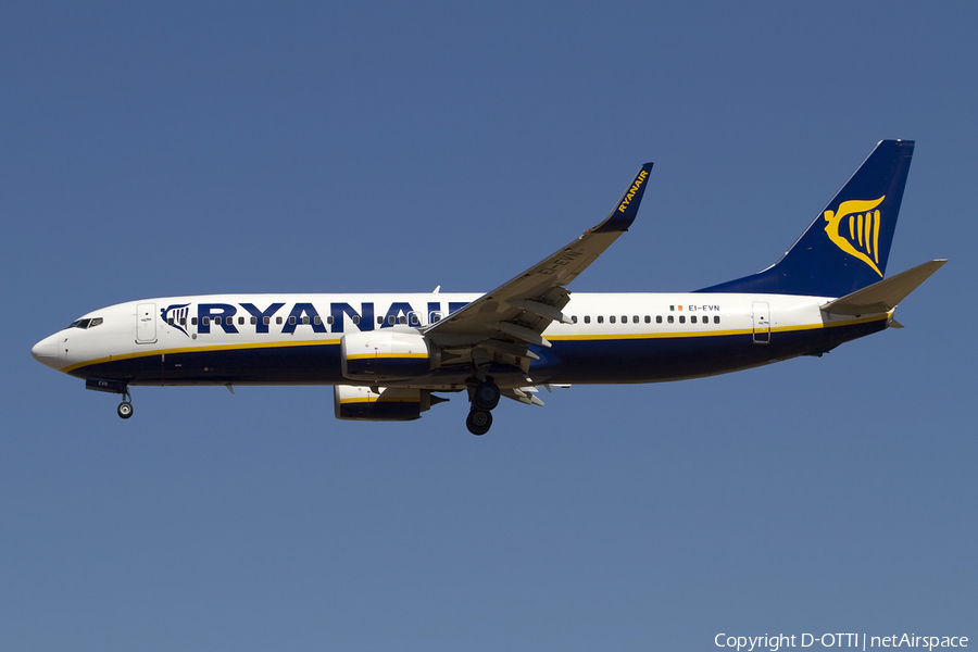 Ryanair Boeing 737-8AS (EI-EVN) | Photo 414068