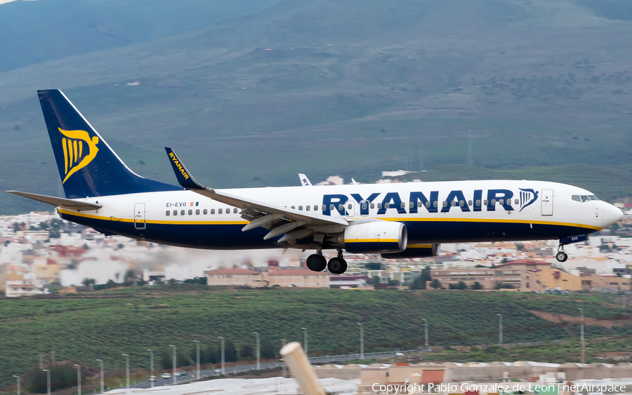Ryanair Boeing 737-8AS (EI-EVO) | Photo 336260