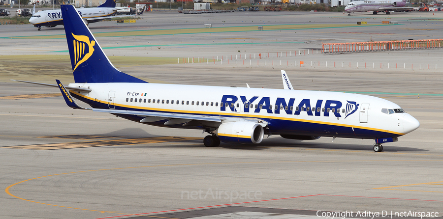 Ryanair Boeing 737-8AS (EI-EVP) | Photo 359661