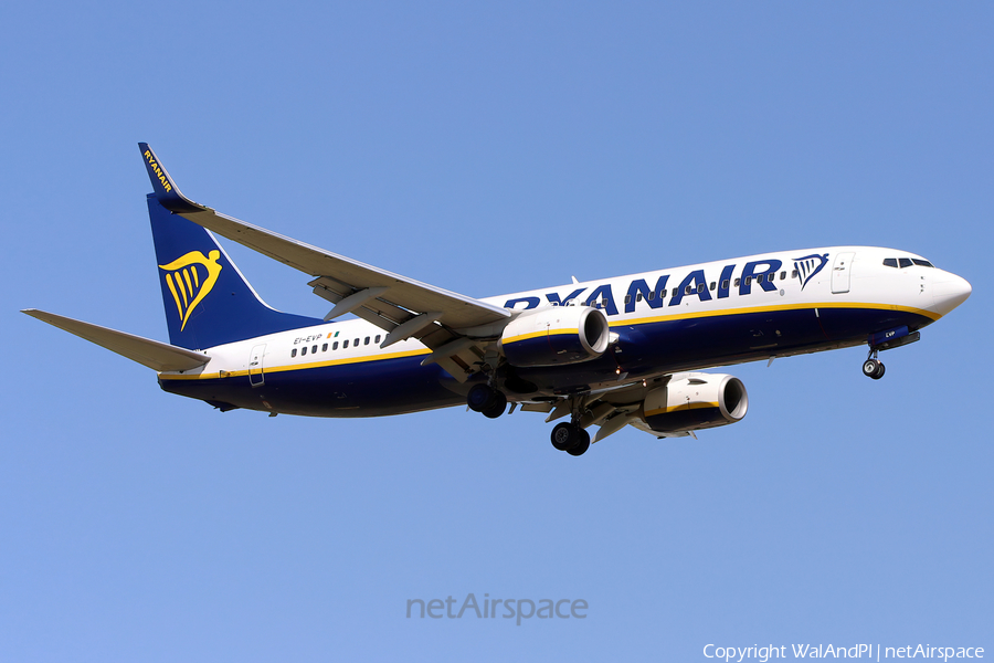 Ryanair Boeing 737-8AS (EI-EVP) | Photo 521728