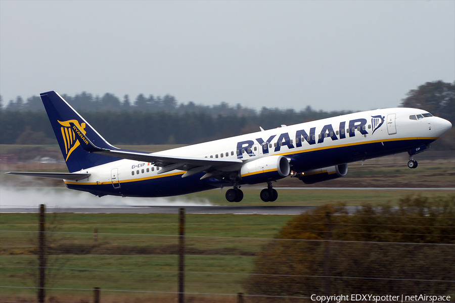 Ryanair Boeing 737-8AS (EI-EVP) | Photo 279900