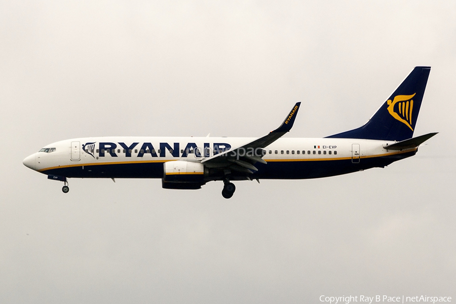 Ryanair Boeing 737-8AS (EI-EVP) | Photo 100500