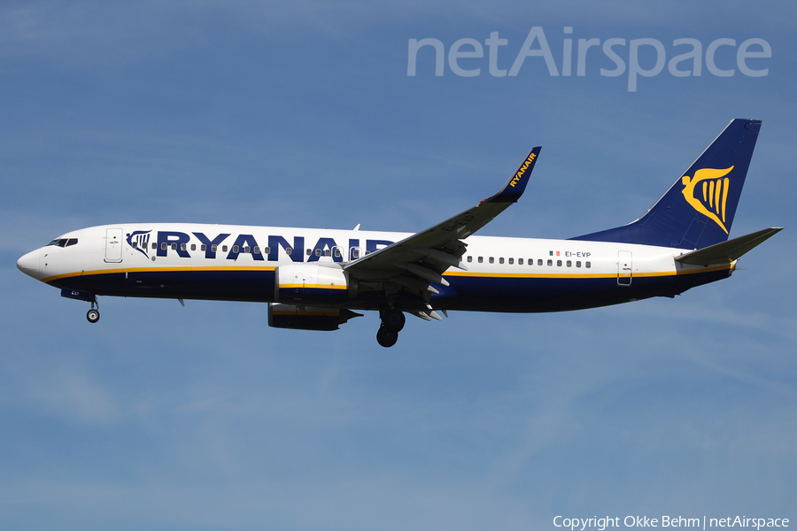 Ryanair Boeing 737-8AS (EI-EVP) | Photo 206602