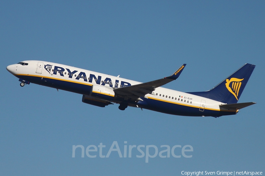 Ryanair Boeing 737-8AS (EI-EVP) | Photo 155319