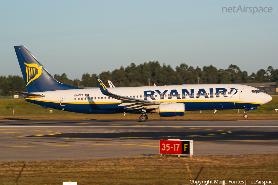 Ryanair Boeing 737-8AS (EI-EVP) | Photo 254872