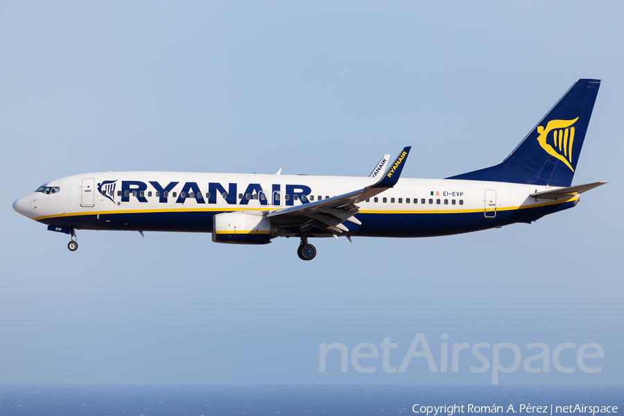 Ryanair Boeing 737-8AS (EI-EVP) | Photo 518279