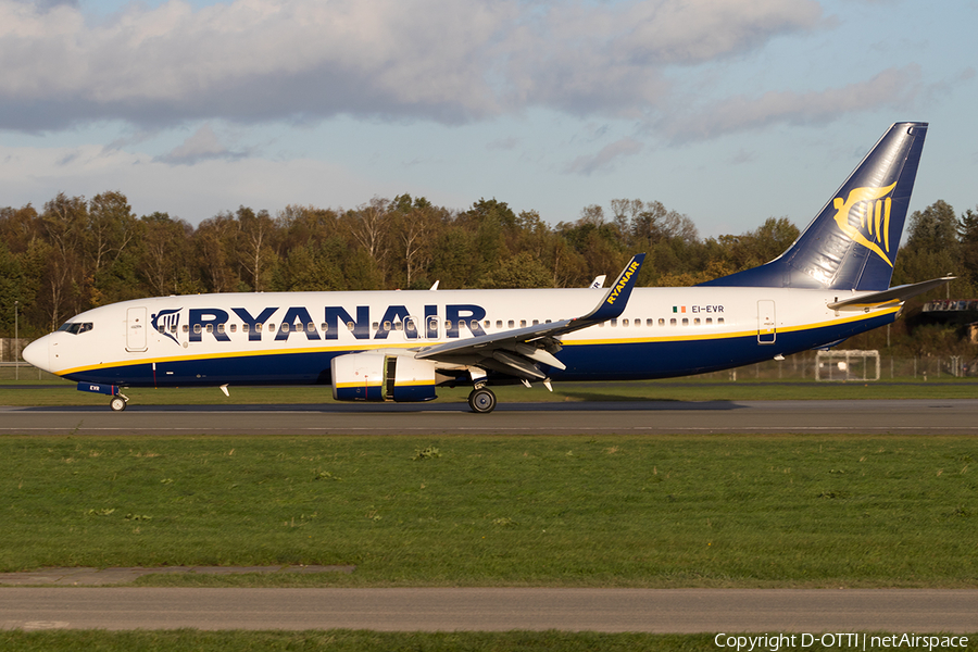 Ryanair Boeing 737-8AS (EI-EVR) | Photo 195416