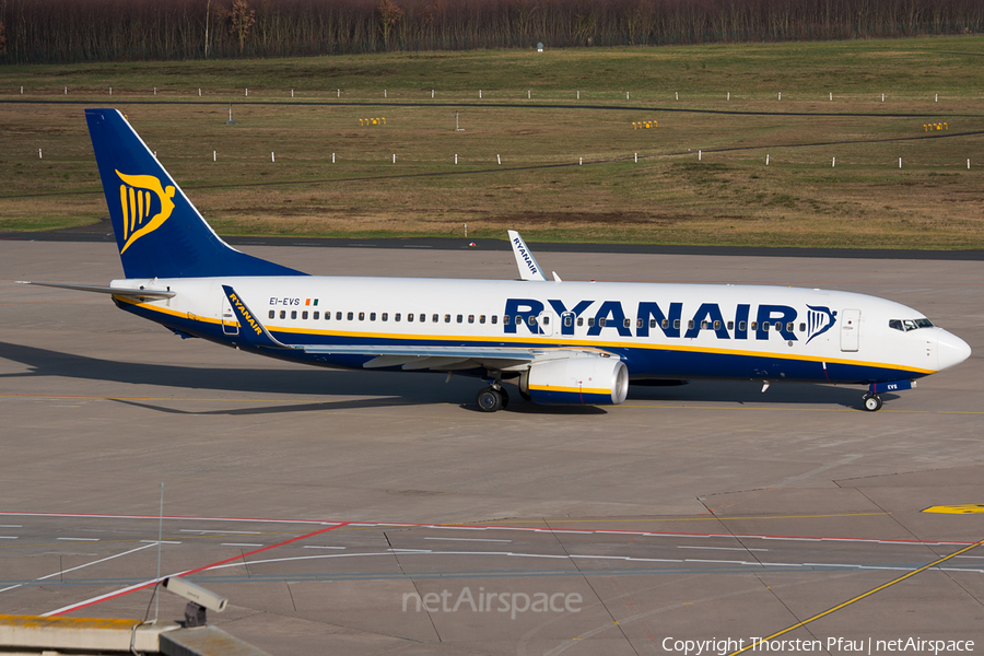 Ryanair Boeing 737-8AS (EI-EVS) | Photo 94676