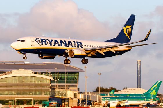 Ryanair Boeing 737-8AS (EI-EVS) at  Dublin, Ireland
