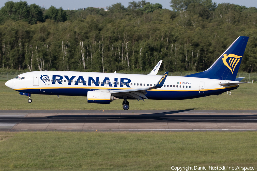 Ryanair Boeing 737-8AS (EI-EVS) | Photo 654321