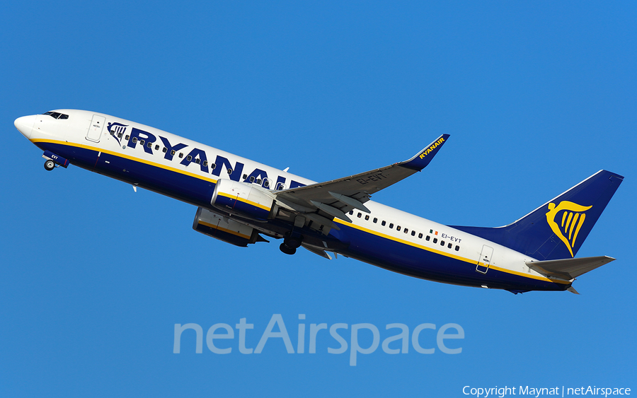 Ryanair Boeing 737-8AS (EI-EVT) | Photo 286611