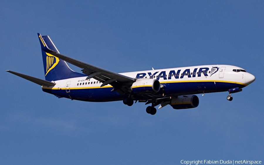 Ryanair Boeing 737-8AS (EI-EVT) | Photo 353017