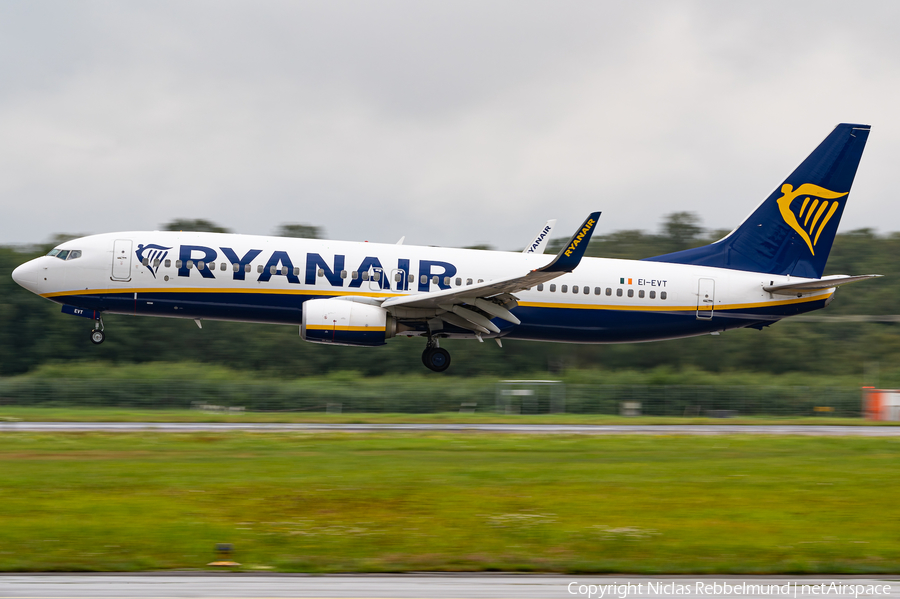 Ryanair Boeing 737-8AS (EI-EVT) | Photo 465115
