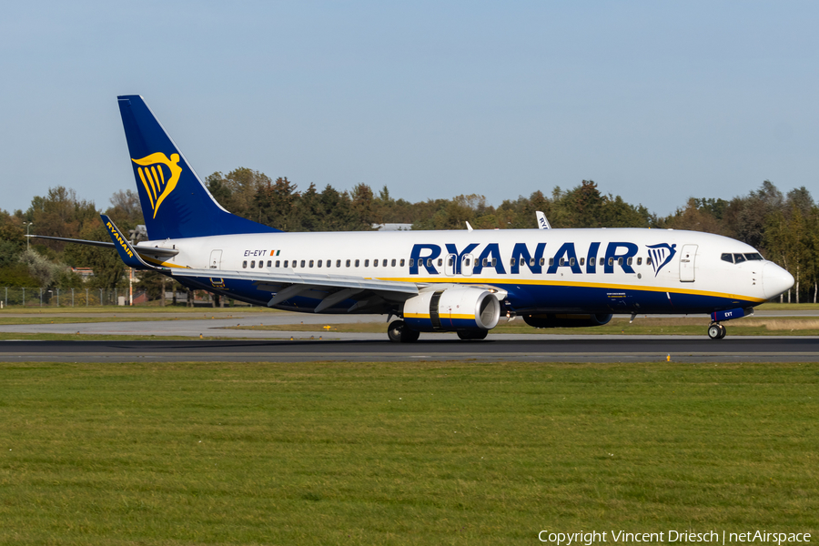 Ryanair Boeing 737-8AS (EI-EVT) | Photo 647340