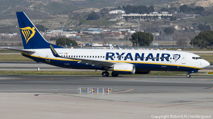 Ryanair Boeing 737-8AS (EI-EVT) | Photo 612278