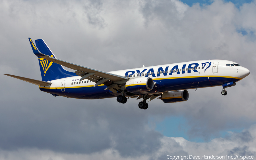 Ryanair Boeing 737-8AS (EI-EVV) | Photo 528325