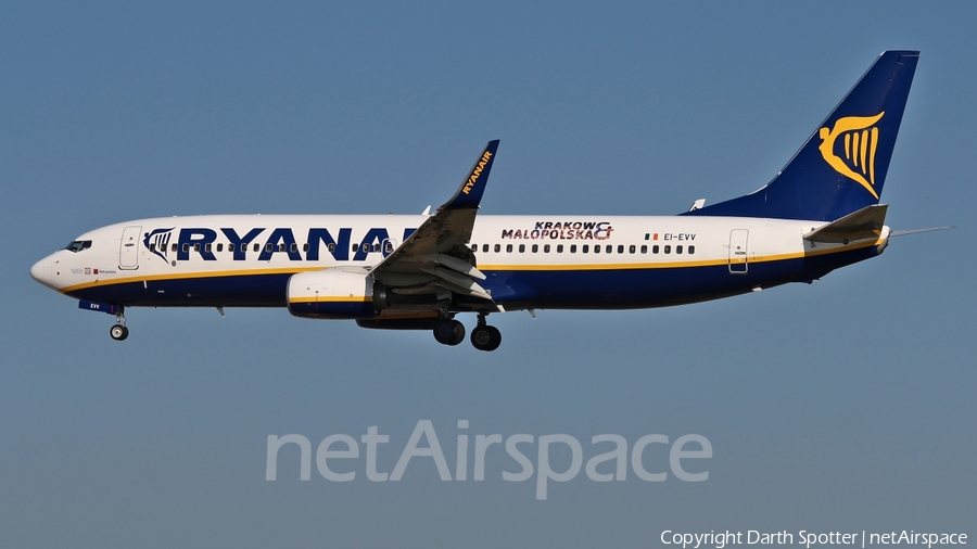 Ryanair Boeing 737-8AS (EI-EVV) | Photo 223876