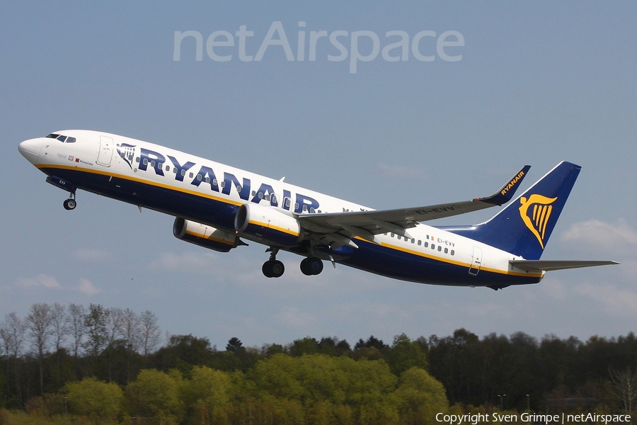 Ryanair Boeing 737-8AS (EI-EVV) | Photo 106927