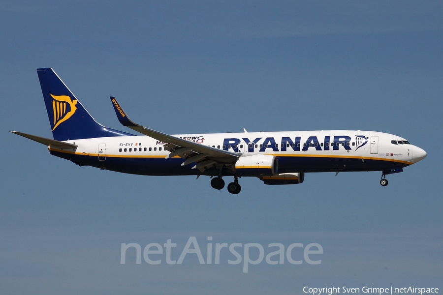 Ryanair Boeing 737-8AS (EI-EVV) | Photo 108375