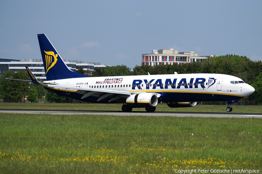 Ryanair Boeing 737-8AS (EI-EVV) | Photo 108828