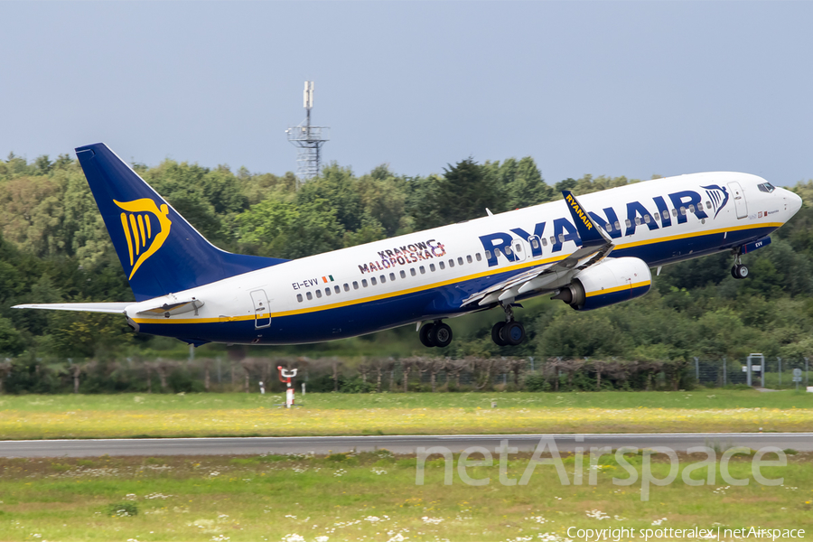 Ryanair Boeing 737-8AS (EI-EVV) | Photo 117496