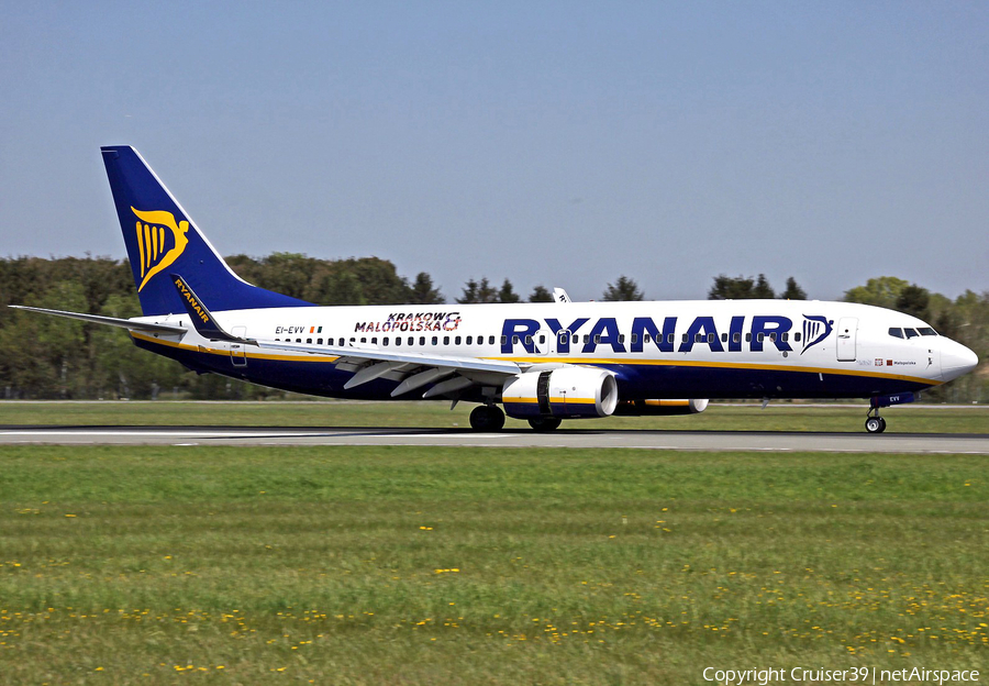 Ryanair Boeing 737-8AS (EI-EVV) | Photo 157662